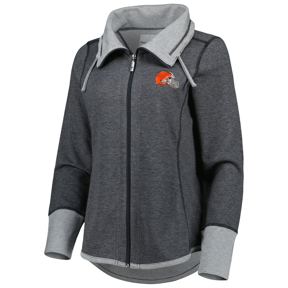 Cleveland Browns Women's Sport Sun Fade Full-Zip Sweatshirt | NFL Near me