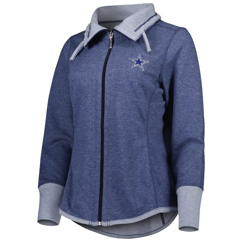 Dallas Cowboys Women's Sport Sun Fade Full-Zip Sweatshirt | NFL Hot
