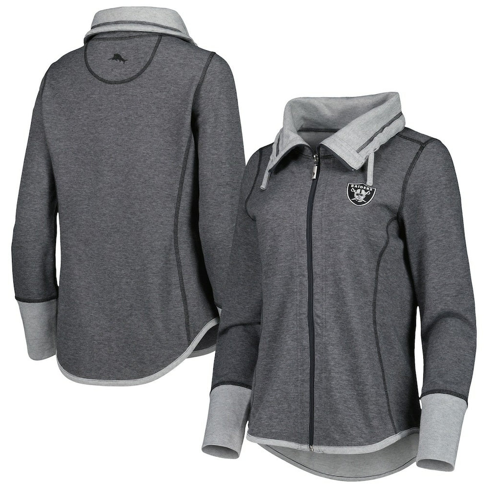 Las Vegas Raiders Women's Sport Sun Fade Full-Zip Sweatshirt | NFL Online