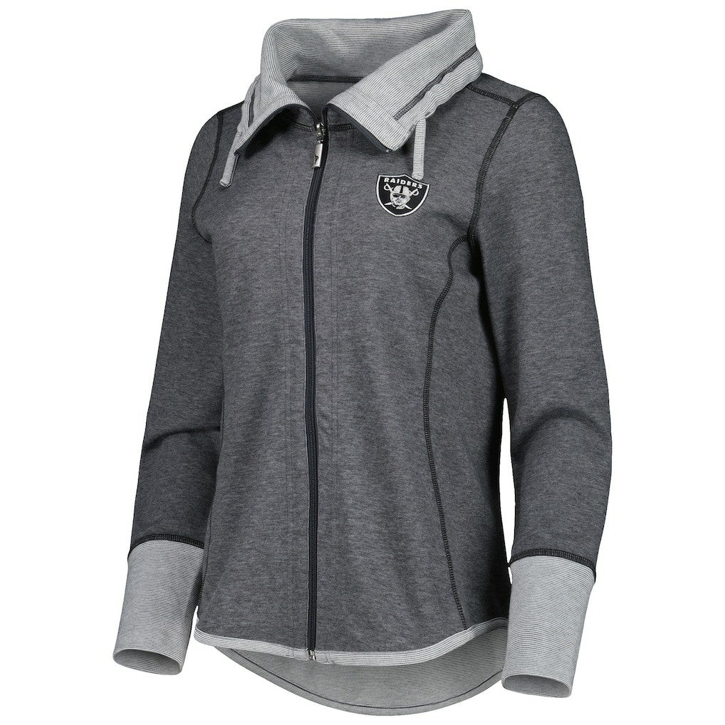 Las Vegas Raiders Women's Sport Sun Fade Full-Zip Sweatshirt | NFL Online