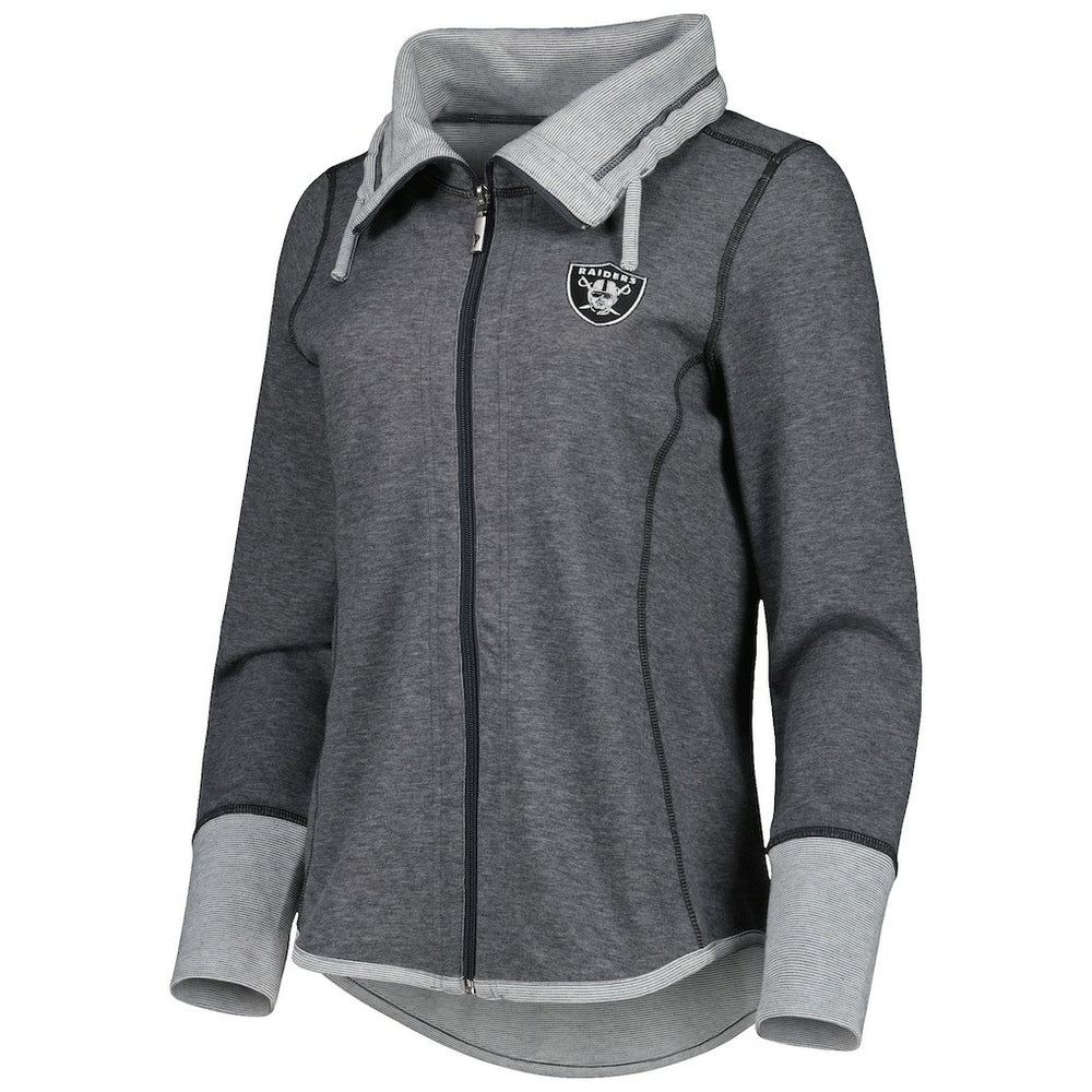 Las Vegas Raiders Women's Sport Sun Fade Full-Zip Sweatshirt | NFL Online