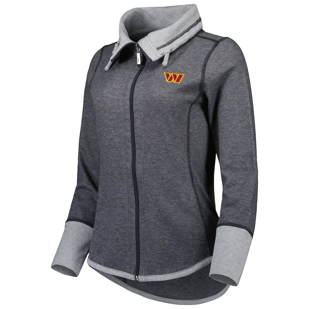 Washington Commanders Women's Sport Sun Fade Full-Zip Sweatshirt | NFL New