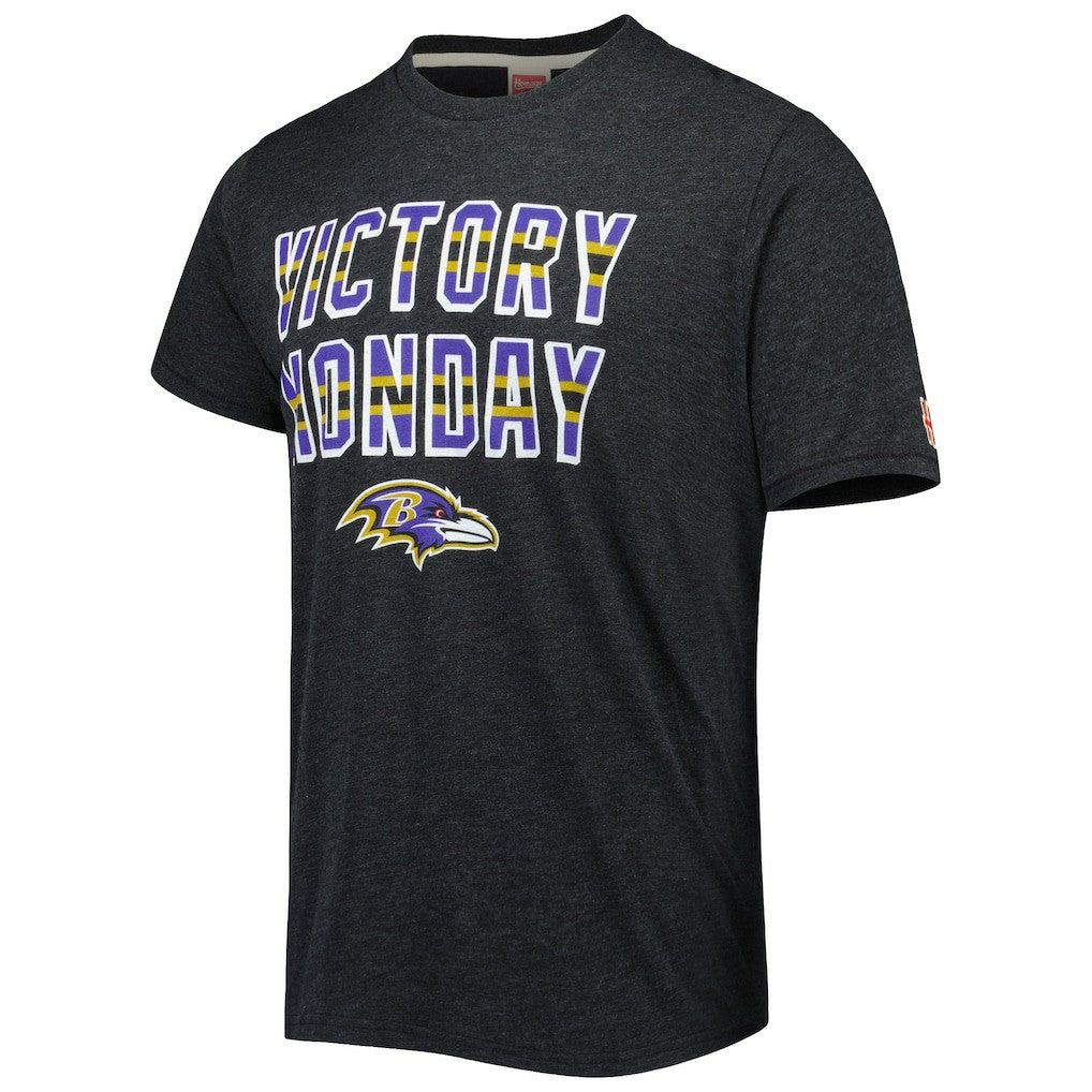 Baltimore Ravens Homage Victory Monday Tri-Blend T-Shirt | NFL On sale