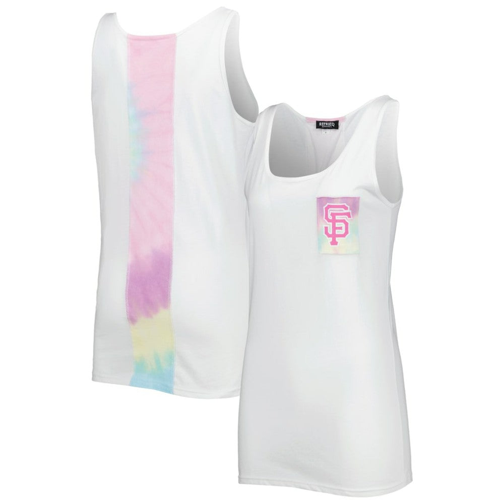 San Francisco Giants Refried Apparel Women's Tie-Dye Tank Top - MLB Tanks