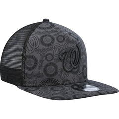 Washington Nationals New Era Repeat A-Frame 9FIFTY Trucker Snapback Hat - MLB Hats