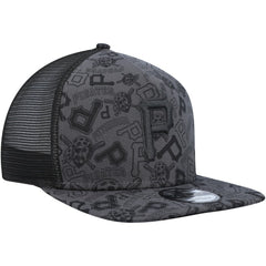 Pittsburgh Pirates New Era Repeat A-Frame 9FIFTY Trucker Snapback Hat - MLB Hats