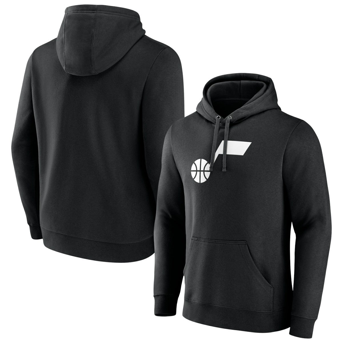 Black Utah Jazz Primary Logo Pullover Hoodie | NBA