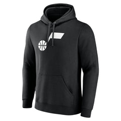 Black Utah Jazz Primary Logo Pullover Hoodie | NBA