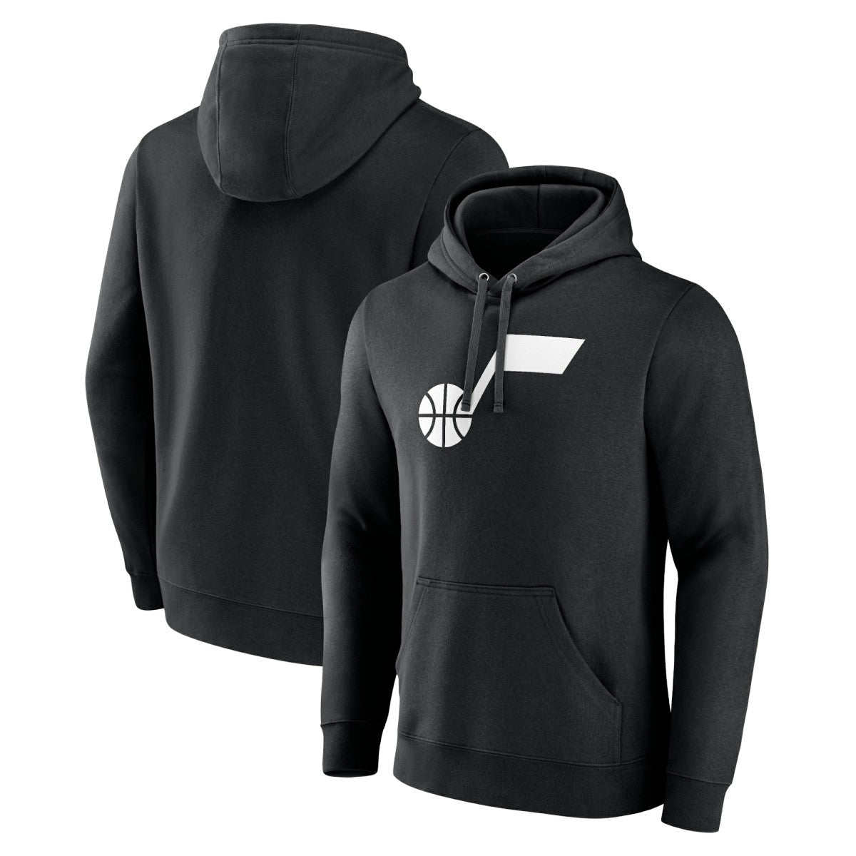 Black Utah Jazz Alternate Logo Pullover Hoodie | NBA
