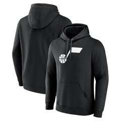 Black Utah Jazz Alternate Logo Pullover Hoodie | NBA