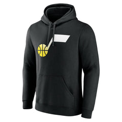 Black Utah Jazz Gradient Logo Pullover Hoodie | NBA
