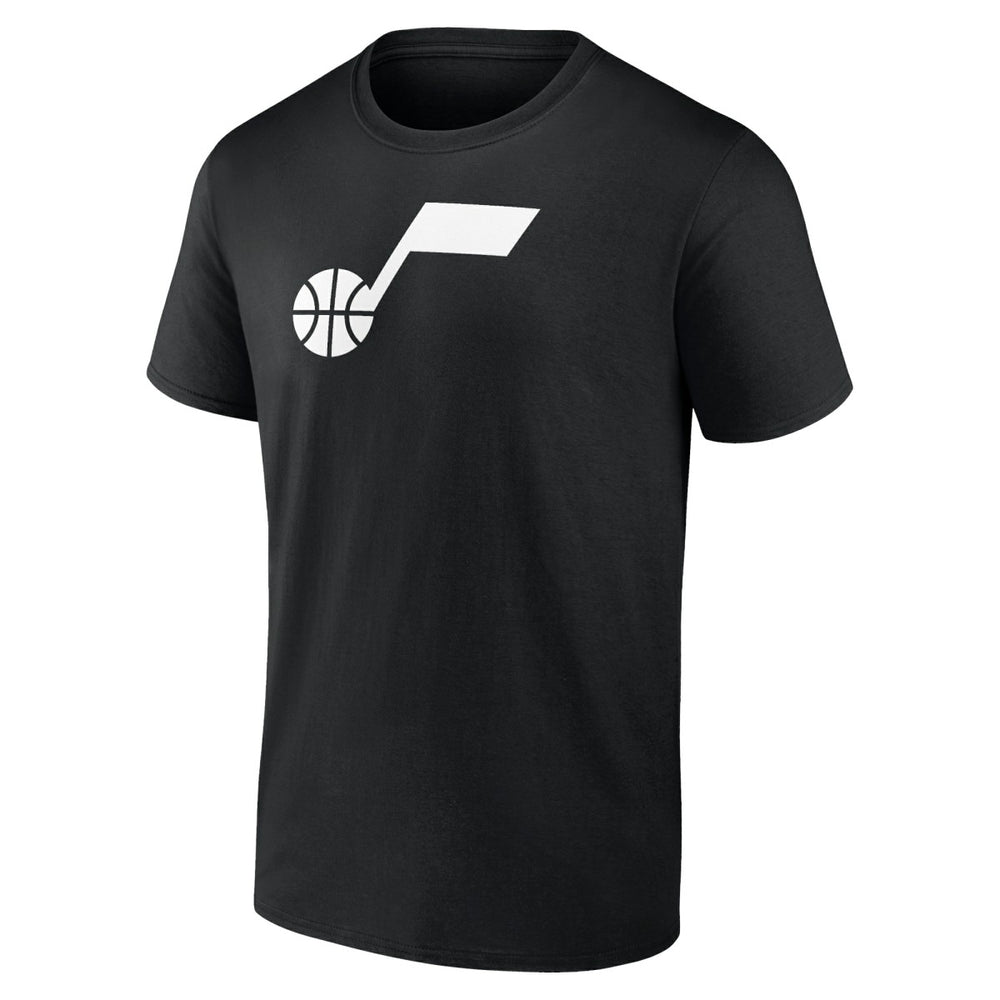 Black Utah Jazz Primary Logo T-Shirt | NBA