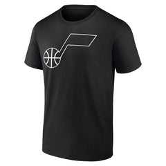 Black Utah Jazz Taylor Logo T-Shirt | NBA