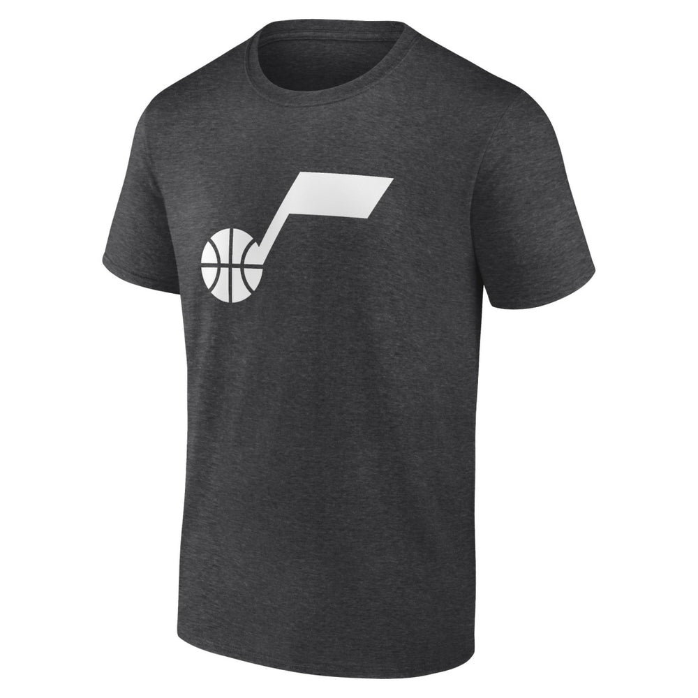Charcoal Utah Jazz Primary Logo T-Shirt | NBA