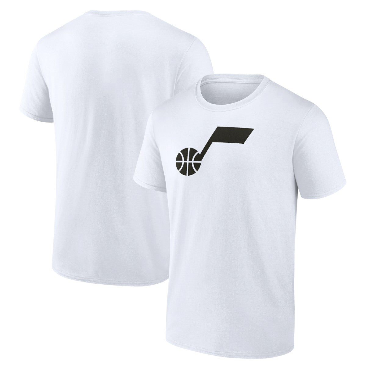 White Utah Jazz Alternate Logo T-Shirt | NBA