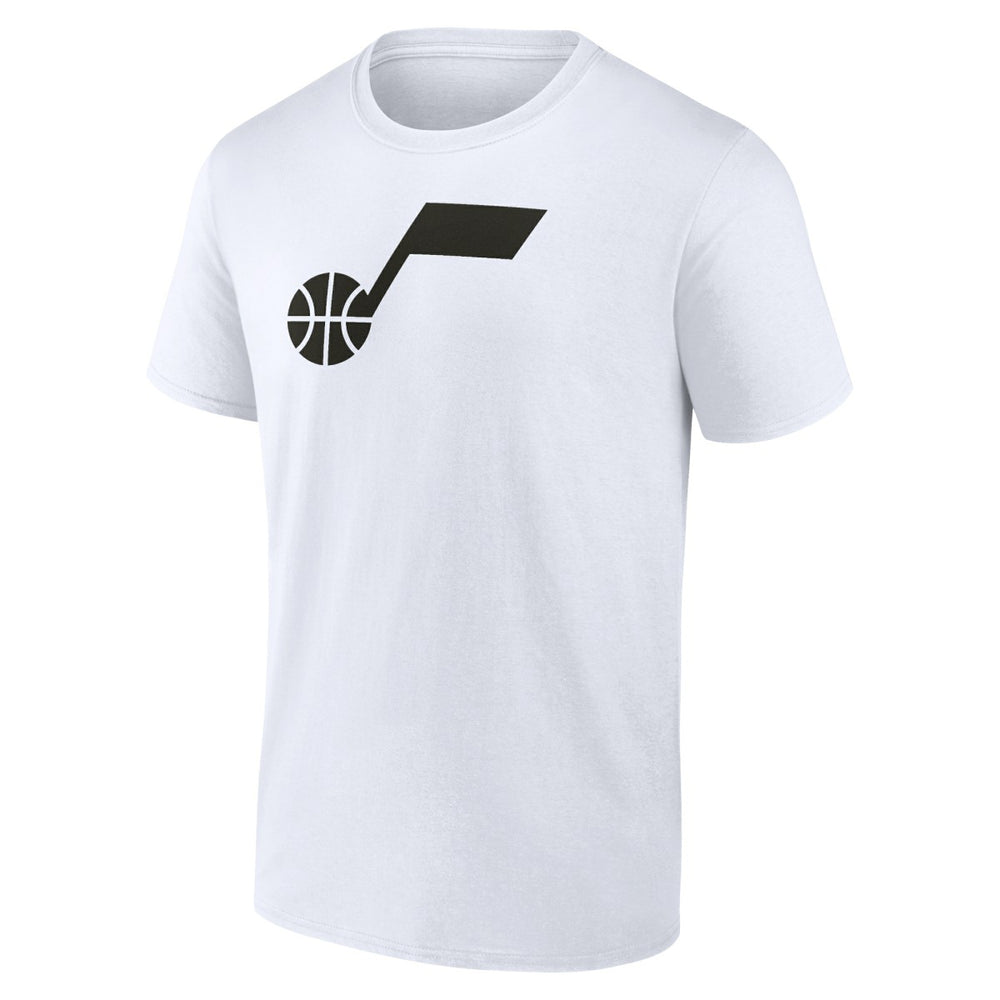White Utah Jazz Alternate Logo T-Shirt | NBA