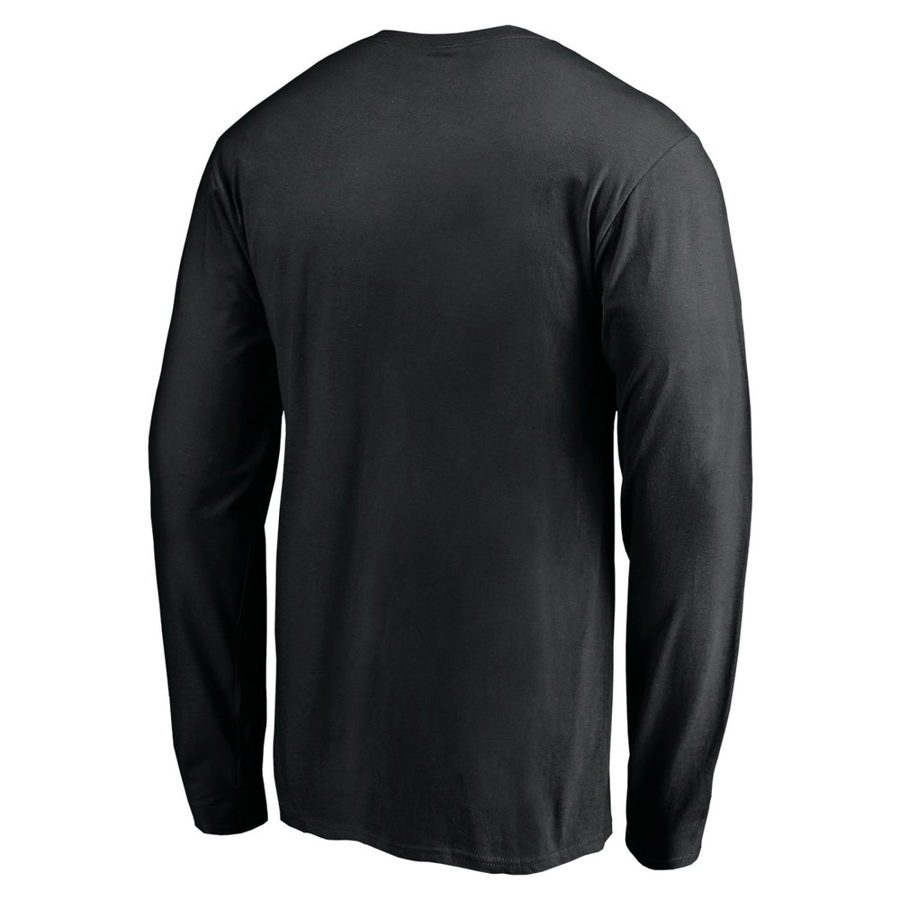 Black Utah Jazz Primary Logo Team Long Sleeve T-Shirt | NBA