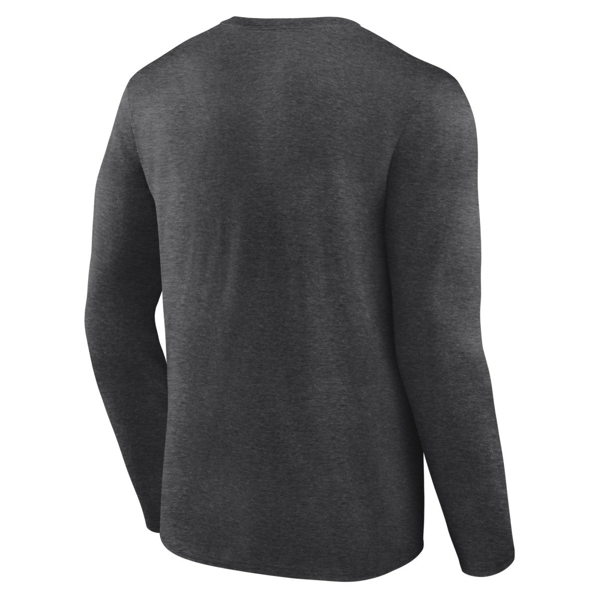 Heathered Charcoal Utah Jazz Primary Logo Team Long Sleeve T-Shirt | NBA