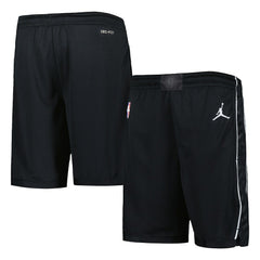 Black Brooklyn Nets Jordan Brand Youth Authentic Statement Edition Swingman Shorts | NBA
