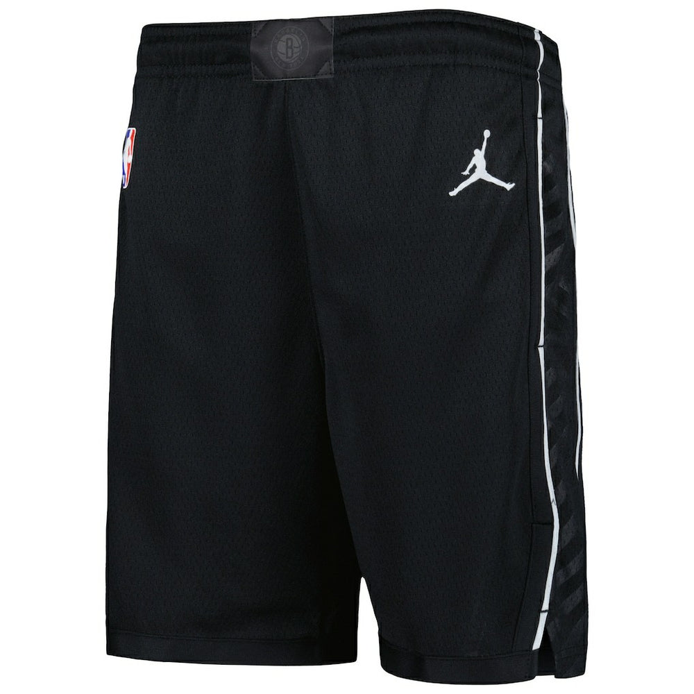 Black Brooklyn Nets Jordan Brand Youth Authentic Statement Edition Swingman Shorts | NBA