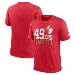 San Francisco 49ers Local Tri-Blend T-Shirt | NFL Discount