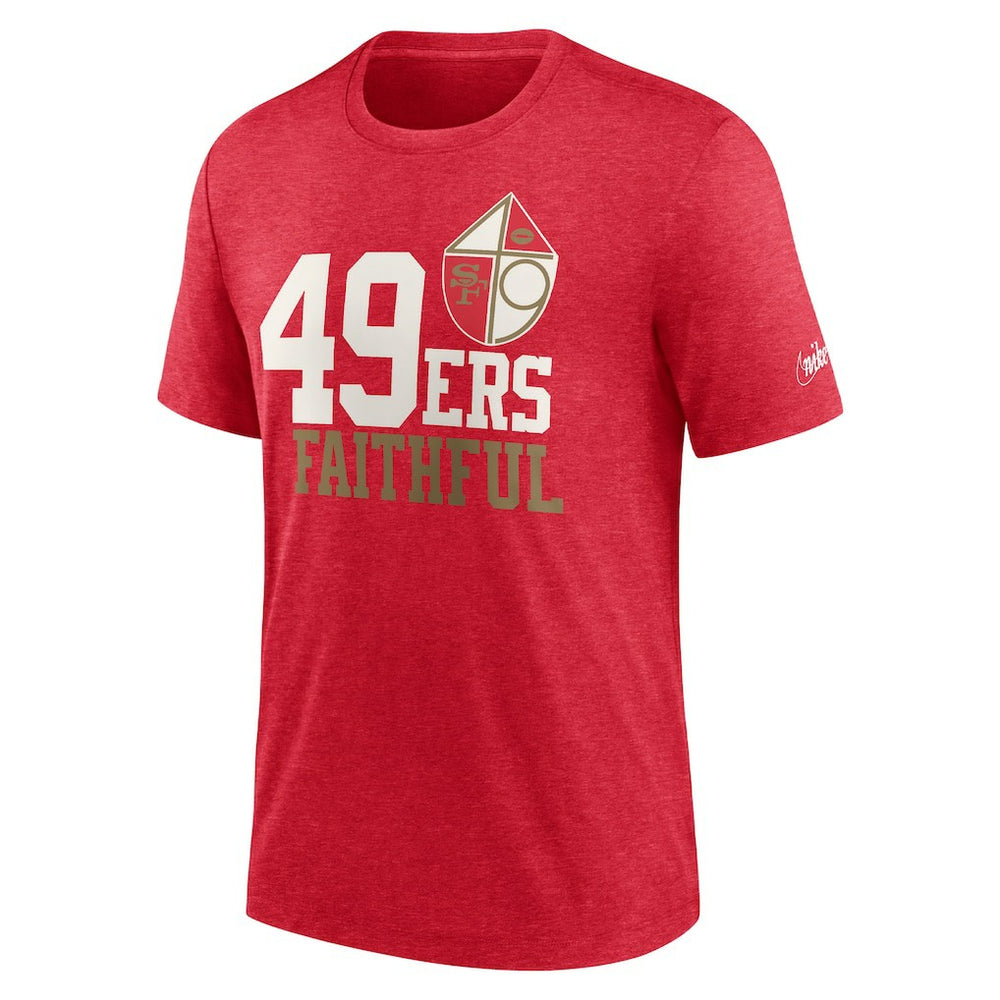 San Francisco 49ers Local Tri-Blend T-Shirt | NFL Discount