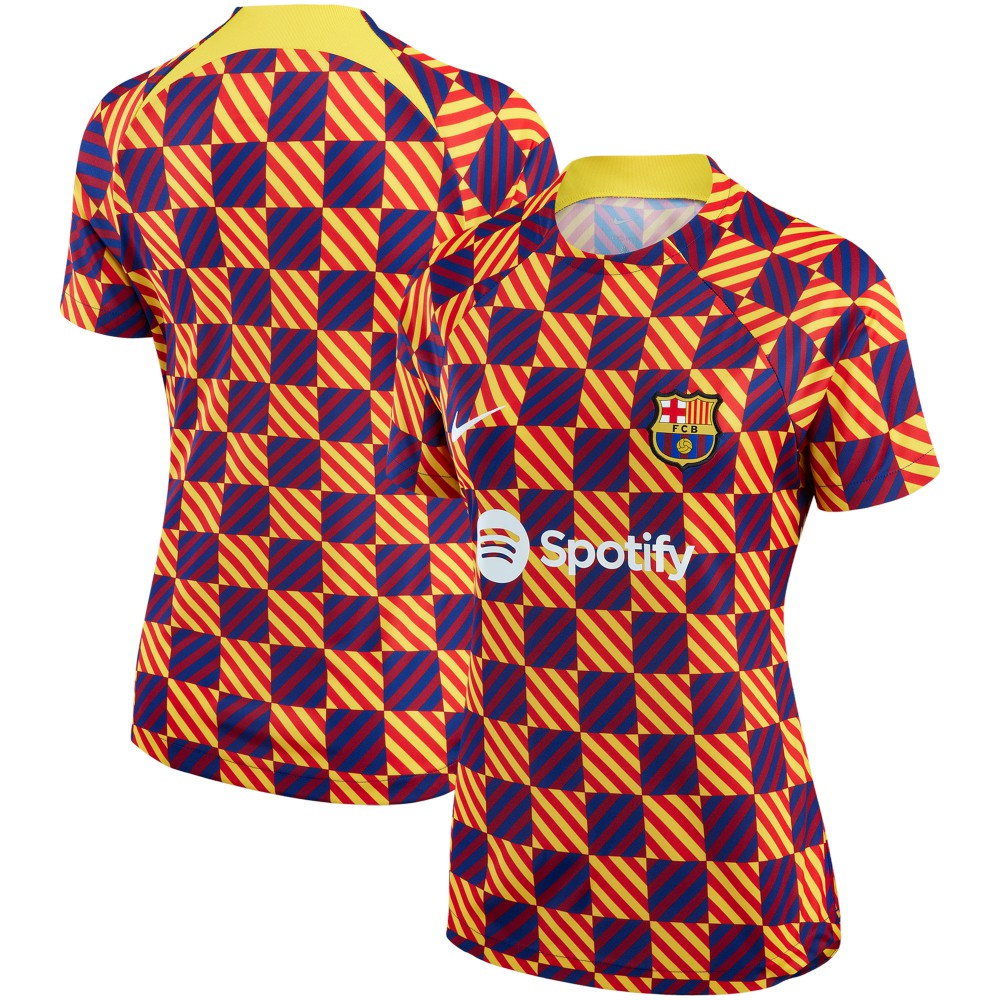 Barcelona Women's 2022/23 Pre-Match Raglan Performance Top