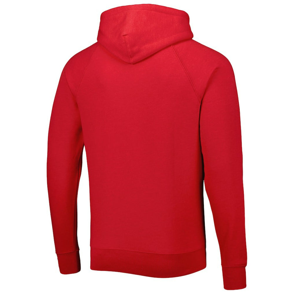 Atlanta Falcons Homage Retro Helmet Tri-Blend Raglan Pullover Hoodie | NFL Sale