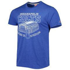 Indianapolis Colts Homage Stadium Tri-Blend T-Shirt | NFL Outlet