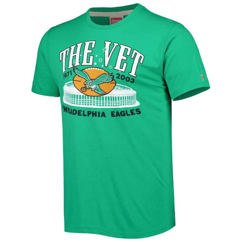 Philadelphia Eagles Homage Stadium Tri-Blend T-Shirt | NFL On sale