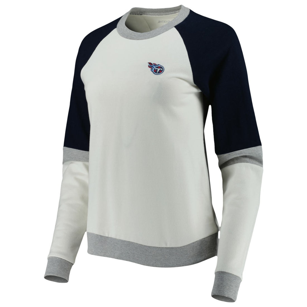 Tennessee Titans Antigua Women's Avenue Raglan Pullover Sweatshirt | NFL Discount