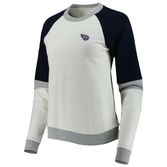 Tennessee Titans Antigua Women's Avenue Raglan Pullover Sweatshirt | NFL Discount