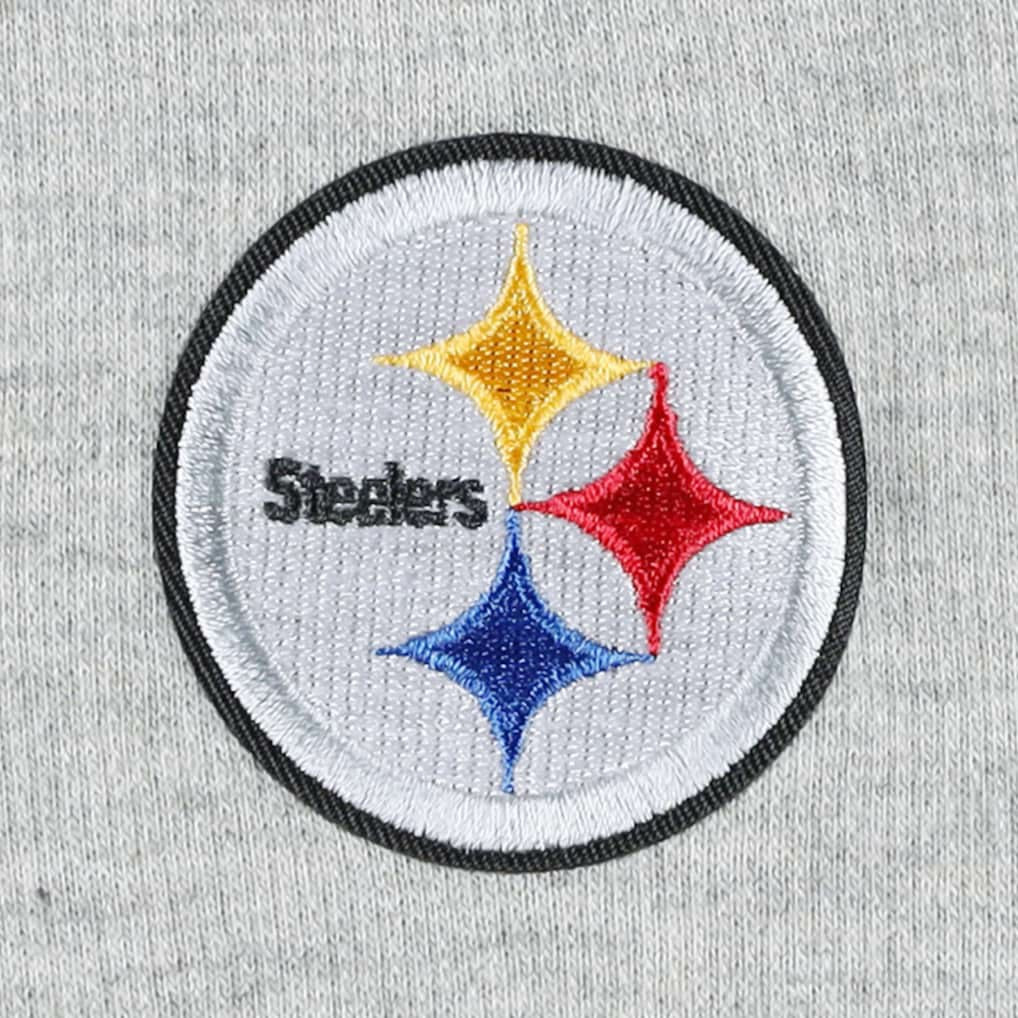 Pittsburgh Steelers Antigua Women's Lightweight Jackpot Raglan Half-Zip Pullover Hoodie | NFL US