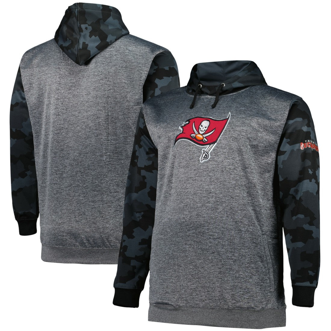 Tampa Bay Buccaneers Big & Tall Camo Pullover Hoodie | NFL Sale