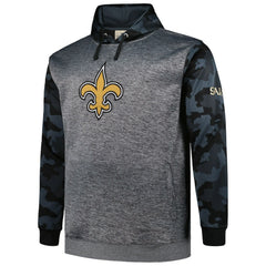 New Orleans Saints Big & Tall Camo Pullover Hoodie | NFL Outlet