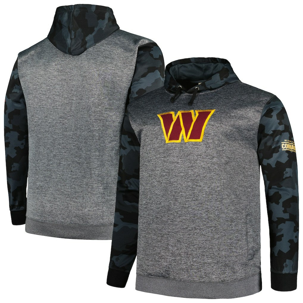 Washington Commanders Big & Tall Camo Pullover Hoodie | NFL Discount