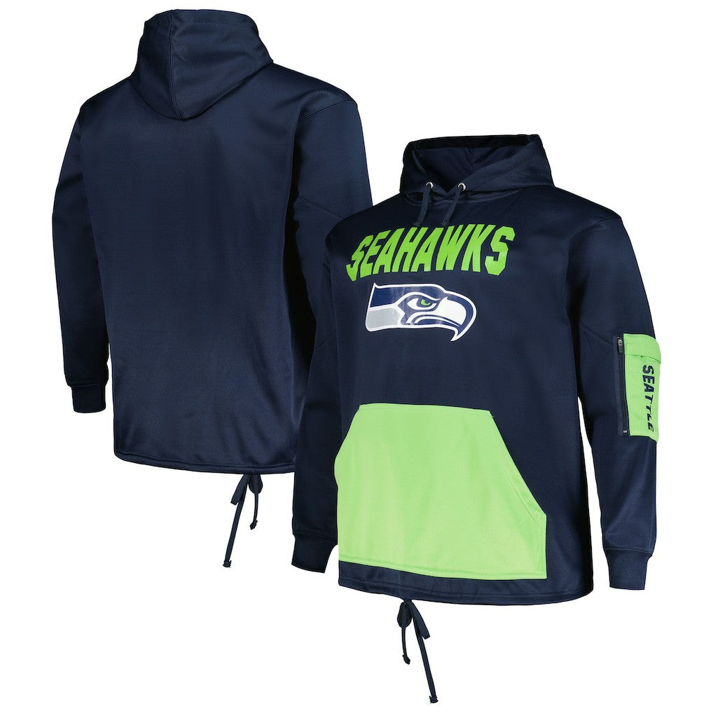 Seattle Seahawks Big & Tall Pullover Hoodie | NFL Hot