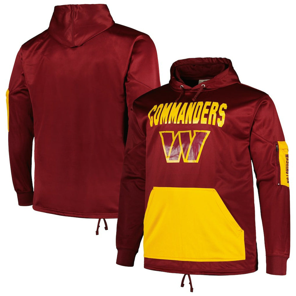 Washington Commanders Big & Tall Pullover Hoodie | NFL Discount