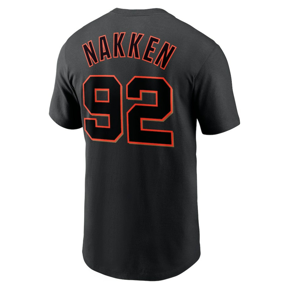 Alyssa Nakken San Francisco Giants Nike Name & Number T-Shirt - MLB T-shirts