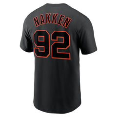 Alyssa Nakken San Francisco Giants Nike Name & Number T-Shirt - MLB T-shirts