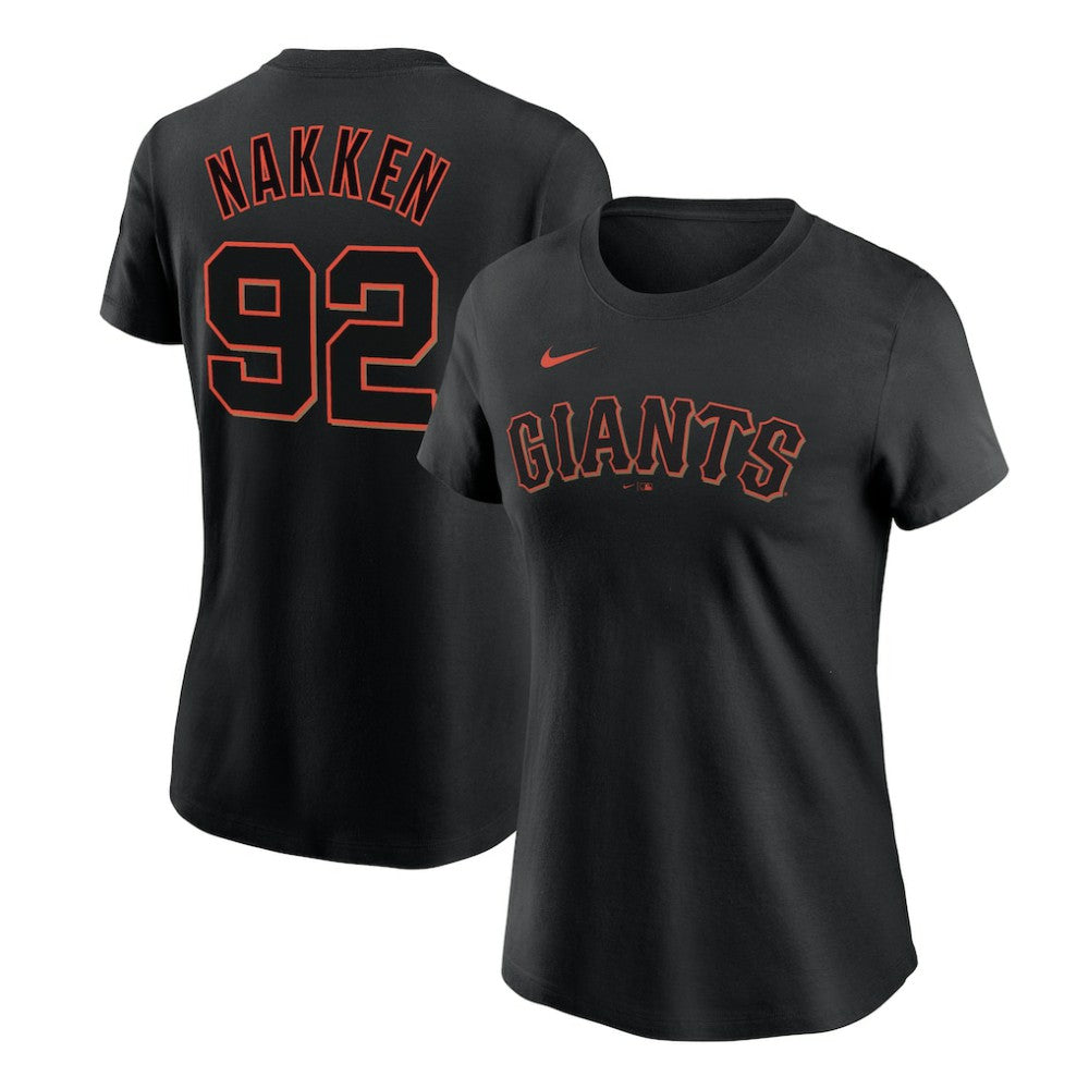 Alyssa Nakken San Francisco Giants Nike Women's Name & Number T-Shirt - MLB T-shirts