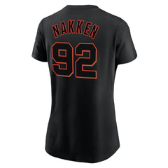 Alyssa Nakken San Francisco Giants Nike Women's Name & Number T-Shirt - MLB T-shirts