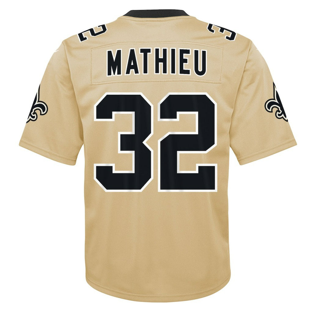 New Orleans Saints Tyrann Mathieu  Youth Inverted Game Jersey | NFL Near me