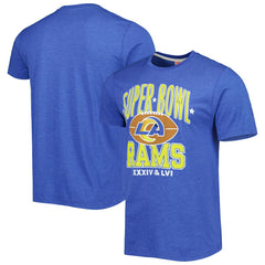 Los Angeles Rams Homage Super Bowl Classics Tri-Blend T-Shirt | NFL Outlet