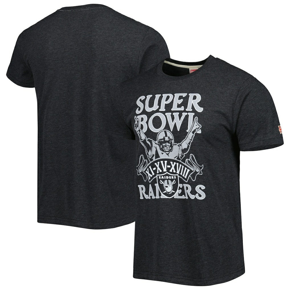 Las Vegas Raiders Homage Super Bowl Classics Tri-Blend T-Shirt | NFL Sale