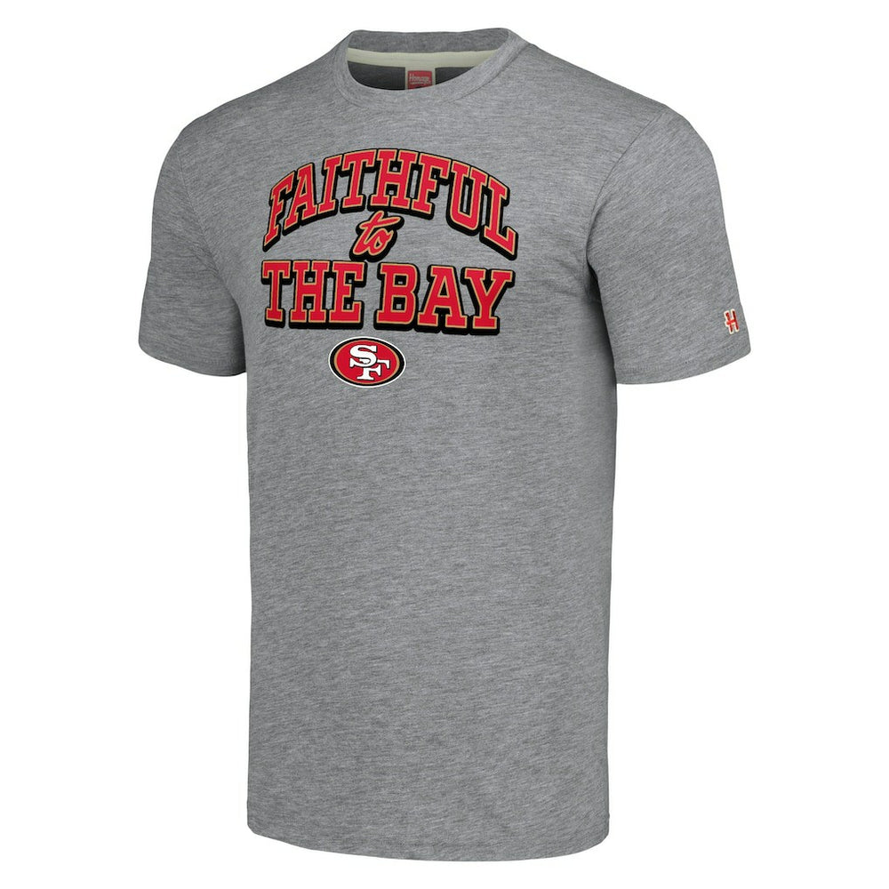 San Francisco 49ers Homage Hyper Local Tri-Blend T-Shirt | NFL Sale