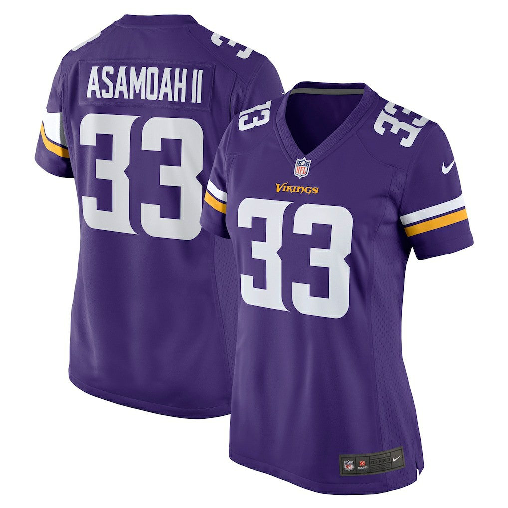 Minnesota Vikings Brian Asamoah  Women's Player Game Jersey | NFL New