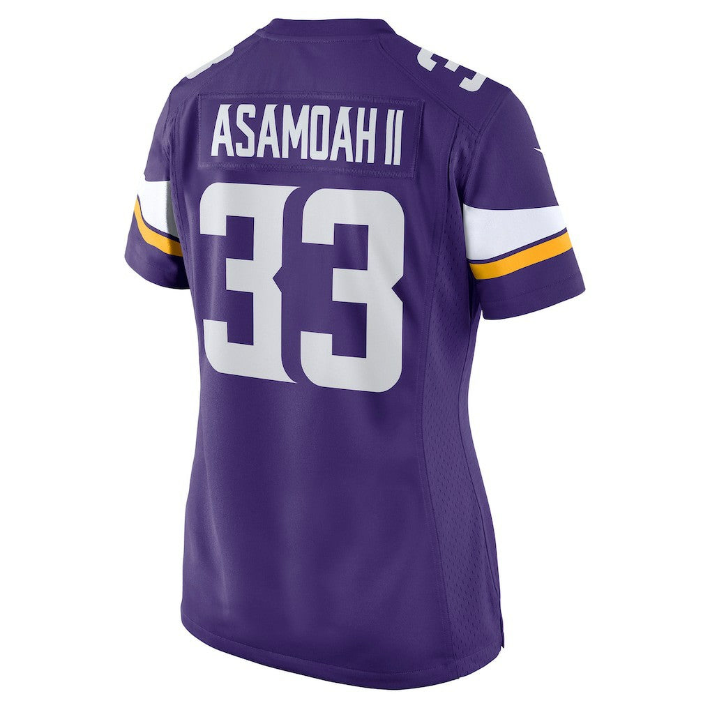 Minnesota Vikings Brian Asamoah  Women's Player Game Jersey | NFL New