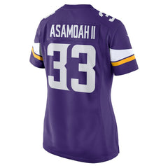 Minnesota Vikings Brian Asamoah  Women's Player Game Jersey | NFL New