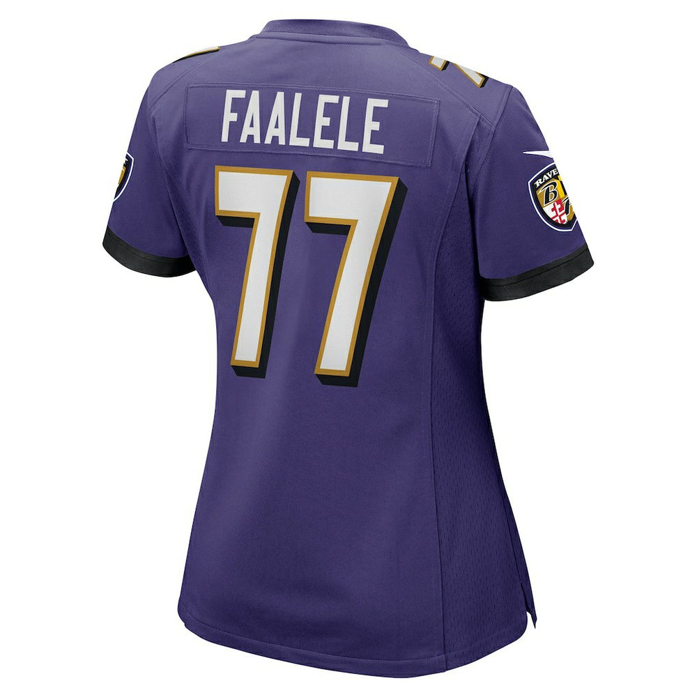 Baltimore Ravens Daniel Faalele  Women's Player Game Jersey | NFL On sale